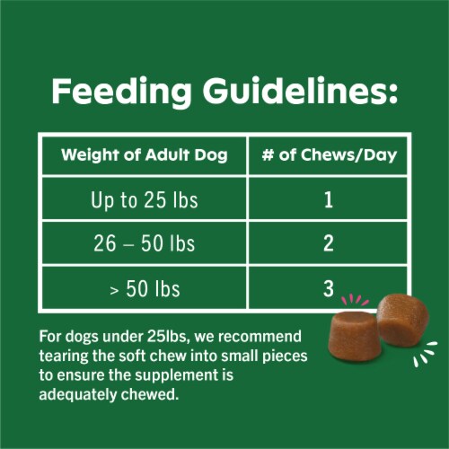 Greenies™ Skin & Coat Supplements For Adult Dogs Perspective: top