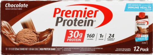 Premier Protein® Chocolate Protein Shakes Perspective: top