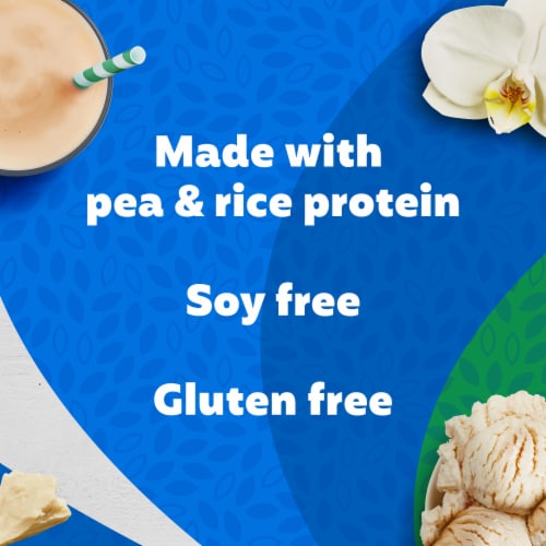 Premier Protein® Vanilla Plant-Based Protein Powder Perspective: top