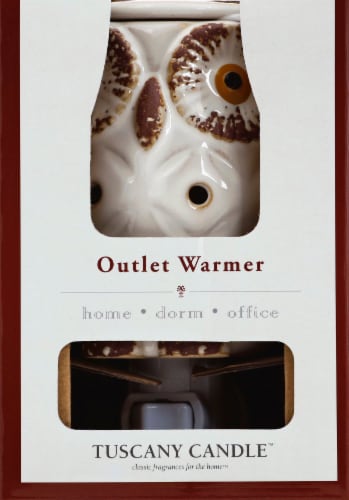 Tuscany Candle™ White Owl Outlet Warmer Perspective: top