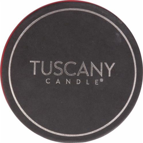 Tuscany Color Splash Collection Scented Jar Candle - Cinnamon Dulce Perspective: top