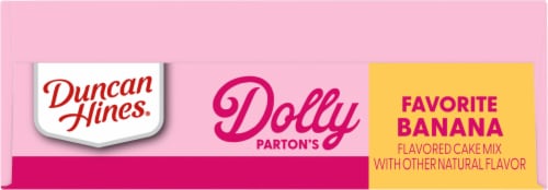 Duncan Hines® Dolly Parton's Favorite Banana Cake Mix Perspective: top