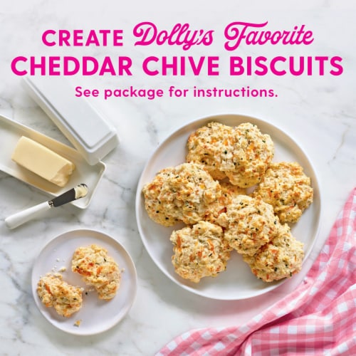 Duncan Hines Dolly Parton's Buttermilk Biscuit Mix Perspective: top