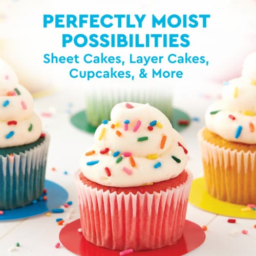 Duncan Hines Perfectly Moist Classic White Cake Mix Perspective: top