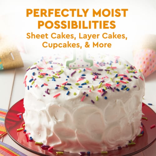 Duncan Hines Perfectly Moist Butter Golden Cake Mix Perspective: top