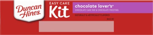 Duncan Hines® Chocolate Lover's® Easy Cake Kit Perspective: top