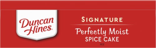 Duncan Hines® Signature Spice Cake Mix Perspective: top