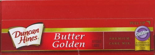 Duncan Hines Butter Golden Cake Mix Perspective: top