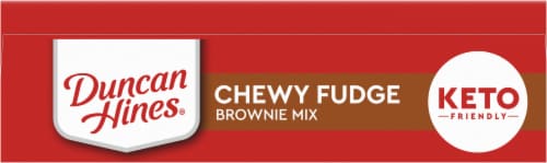 Duncan Hines® Keto Friendly Chewy Fudge Brownie Mix Perspective: top