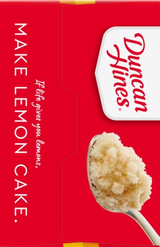 Duncan Hines® Mug Cakes Lemon Cake Mix Pouches Perspective: top