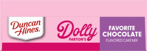 Duncan Hines® Dolly Parton's Favorite Chocolate Flavored Cake Mix Perspective: top