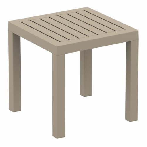Siesta ISP004S7-DVR-CNA Artemis XL Outdoor Club Seating Set with Sunbrella Natural Cushion T Perspective: top