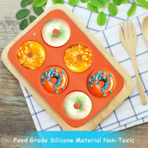 Kitcheniva Silicone Donut Mold Tray Orange, 1 Pcs - Kroger