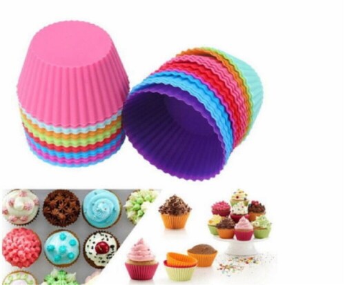 Jumbo silicone cheap cupcake liners