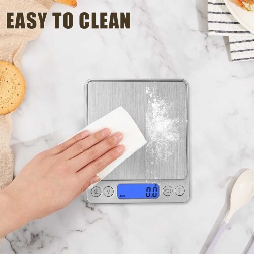 Kitcheniva Electronic Digital Food Scale Perspective: top