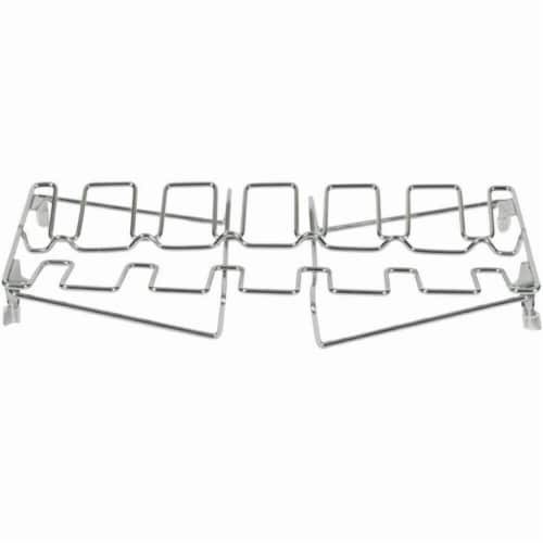 Kitcheniva Stainless Steel Non-Stick Grill Chicken Leg Stand Holder Perspective: top