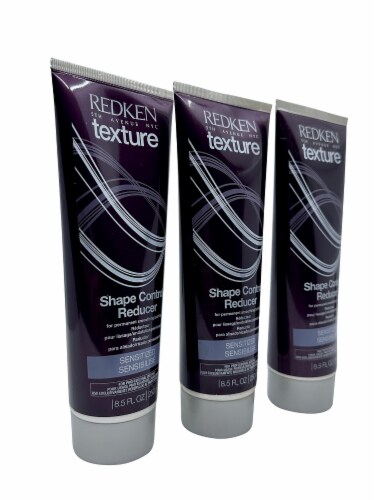Redken Texture Shape Control Reducer Sensitized Hair 8.5 OZ Set of 3 Perspective: top