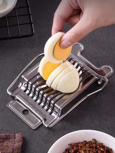 Commercial Chef Egg Slicer For Hard Boiled Eggs, Mushrooms