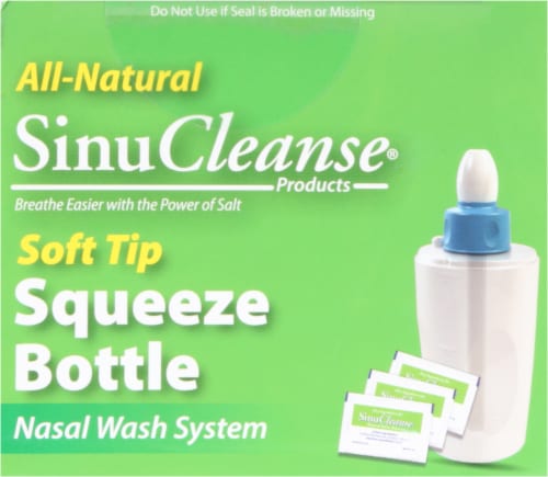 SinuCleanse Squeeze Nasal Wash Kit Perspective: top