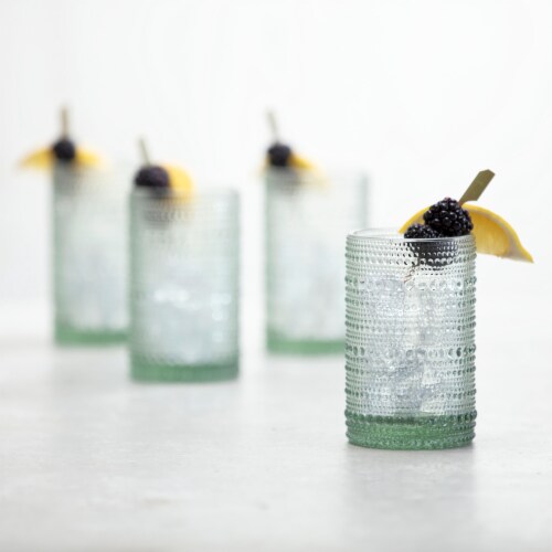 FORTESSA D&V Jupiter Double Old-Fashioned Beverage Glasses - 6 Pack - Sage Perspective: top