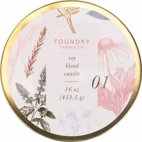 Foundry Passionfruit Hibiscus Candle Perspective: top