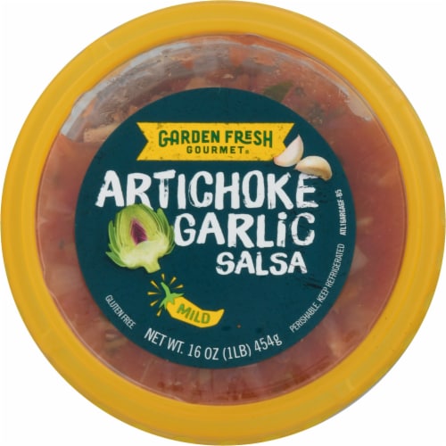 Garden Fresh Gourmet® Mild Artichoke Garlic Salsa Perspective: top