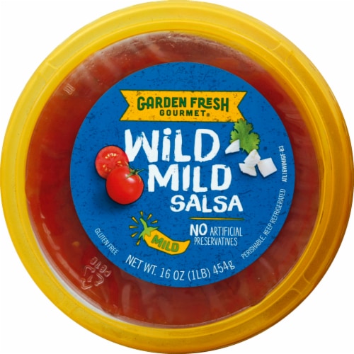 Garden Fresh Gourmet Mild Salsa Perspective: top