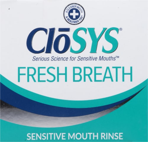 CloSYS® Gentle Mint Oral Rinse Perspective: top
