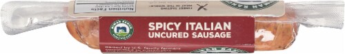 Niman Ranch Spicy Italian Uncured Sausage Perspective: top