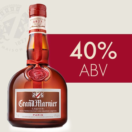 Grand Marnier Cordon Rouge Liqueur Perspective: top