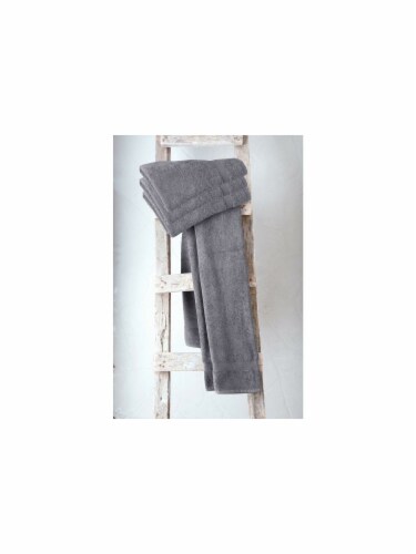 Classic Turkish Towels Villa Collection Bath Towel 4 Piece Set Perspective: top