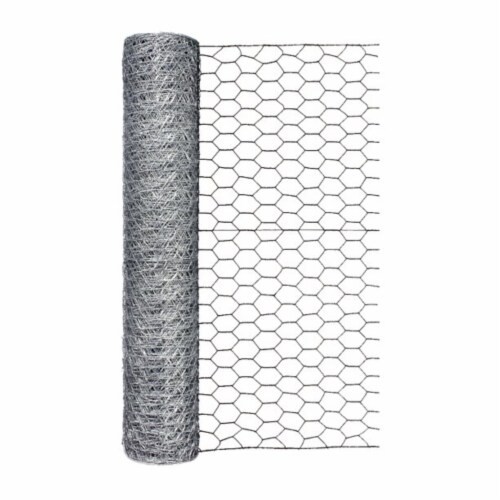 Garden Craft 18 in. H X 50 ft. L 20 Ga. Silver Poultry Netting Garden Craft 18 in. H X 50 ft. L 20 Ga. Silver Poultry Netting