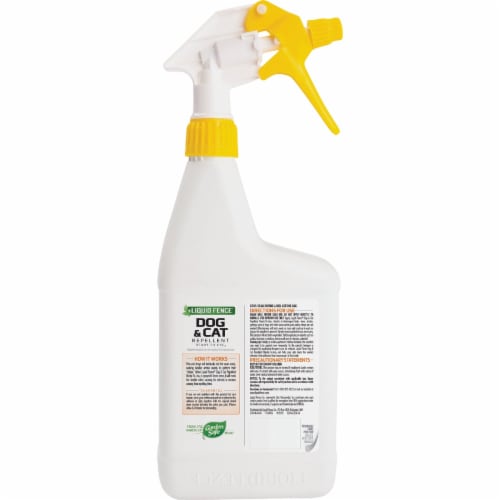 Liquid Fence® Dog and Cat Repellent Ready-to-Use Spray Perspective: top