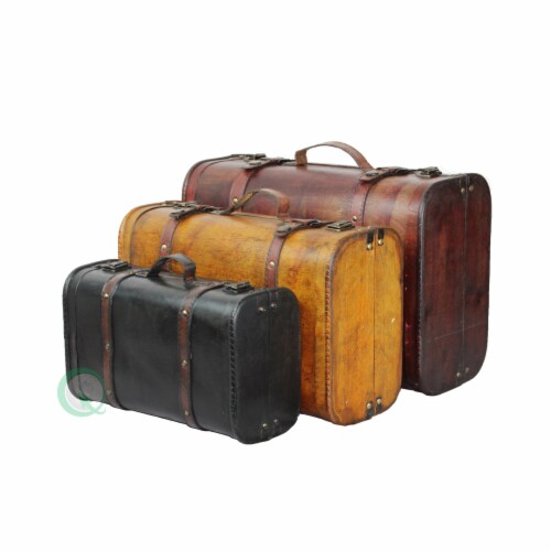 Retro style luggage shop