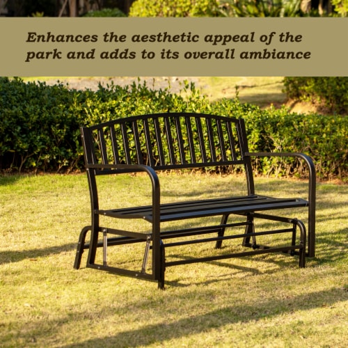 Garden hotsell bench rocker