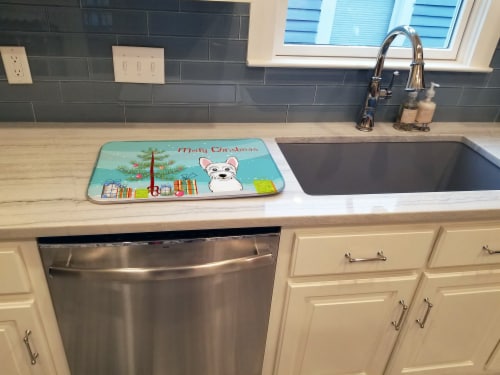 Christmas kitchen sales drying mat