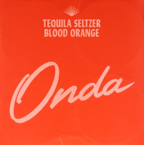 Onda Blood Orange Tequila Seltzer Perspective: top