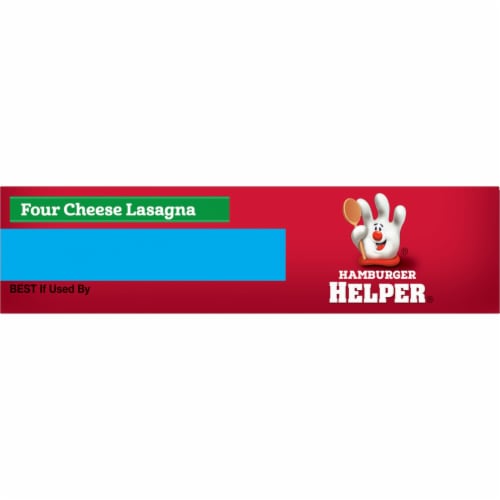 Hamburger Helper® Four Cheese Lasagna Perspective: top