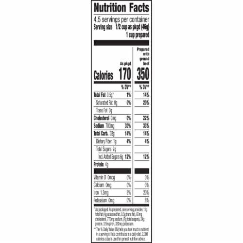 Hamburger Helper® Tomato Basil Penne Pasta Meal Kit Perspective: top