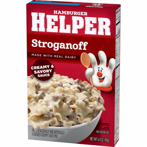 Hamburger Helper Stroganoff 6.4 oz Perspective: top