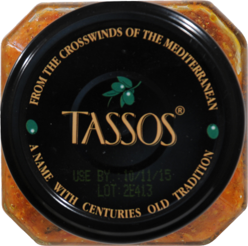 Tassos Red Pepper Coulis Cheese Spread Perspective: top