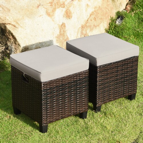 Patio set with sales footrest