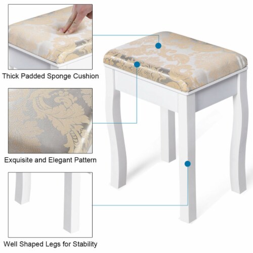 Dressing table top stool cushion