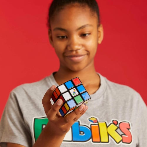 Hasbro Gaming Rubik's Cube Game Perspective: top