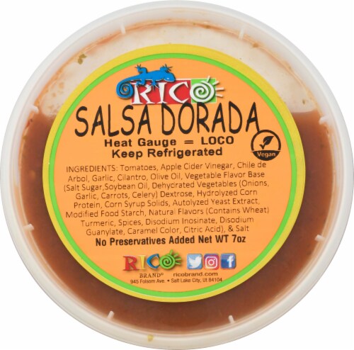 Rico Salsa Dorada Perspective: top