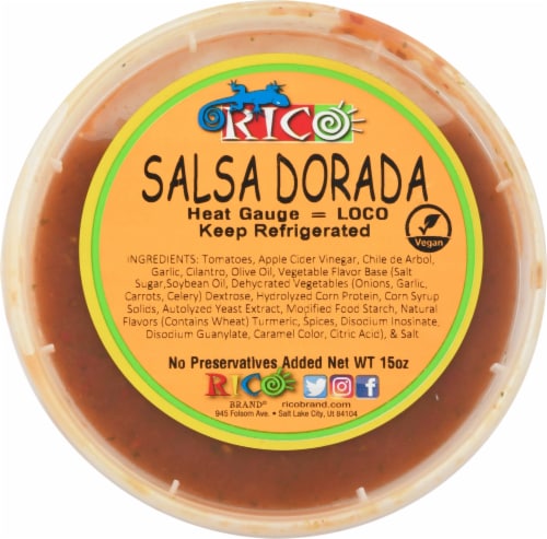 Rico Salsa Dorada Perspective: top