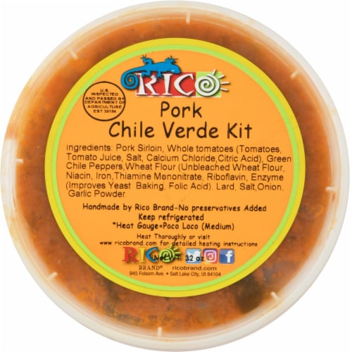 Rico Pork Chile Verde Perspective: top