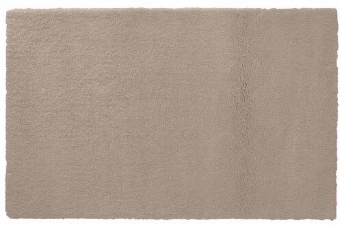 Feizy Lauren Shag Rug Beige Perspective: top