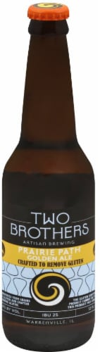 Two Brothers Prairie Path Golden Ale Perspective: top