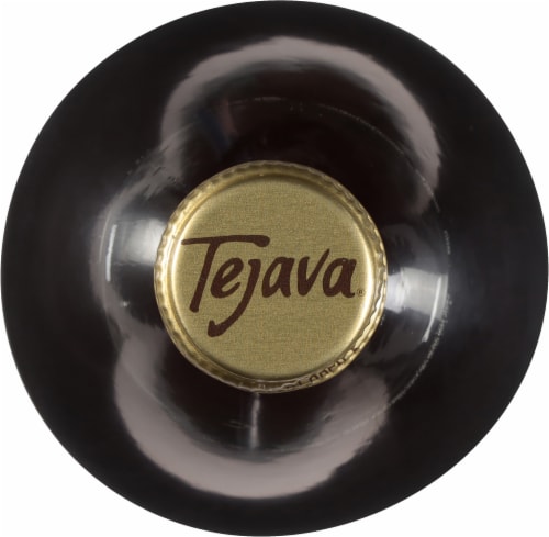Tejava® Unsweetened Black Iced Tea Bottle Perspective: top
